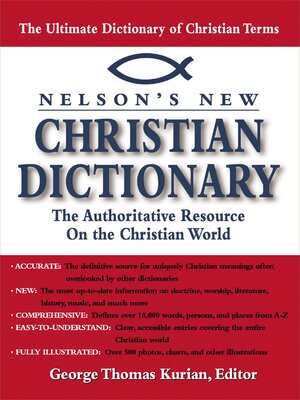 cover image of Nelson's Dictionary of Christianity